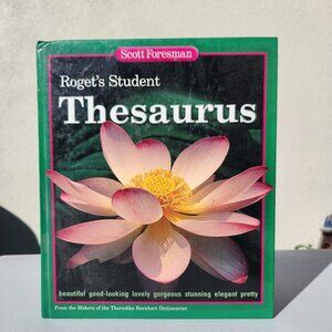 Scott Foresman Roget's Student Thesaurus Dictionary Boko Hardcover School Write